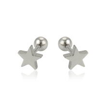 E-614 Xuping Fashion Lo nuevo diseño único joyas simples estrellas en forma de aretes pendientes